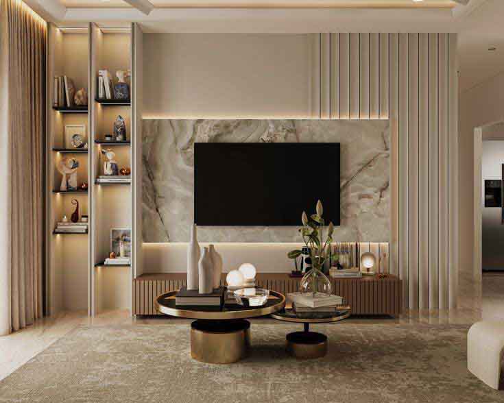 TV unit interior design gallery